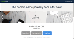 Desktop Screenshot of phrasely.com