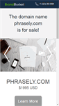 Mobile Screenshot of phrasely.com